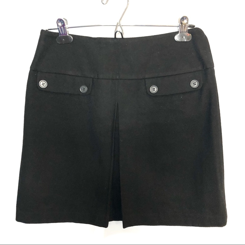 ✨3/$30 Joe Fresh Black Wool Mini Skirt